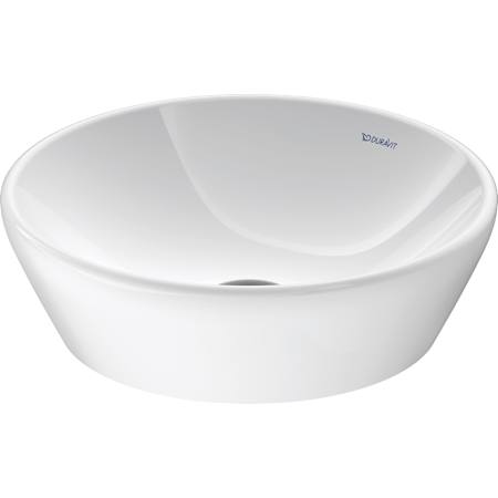Duravit D-Neo 15-3/4" Circular Ceramic Vessel Bathroom Sink White