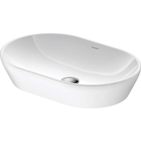 Duravit D-Neo 23-5/8" Oval Ceramic Vessel Bathroom Sink White