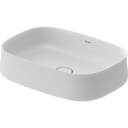 Duravit Zencha 15" Ceramic Vanity Top White Satin Matte