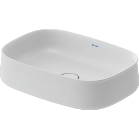 Duravit Zencha 22" Ceramic Vanity Top White Satin Matte