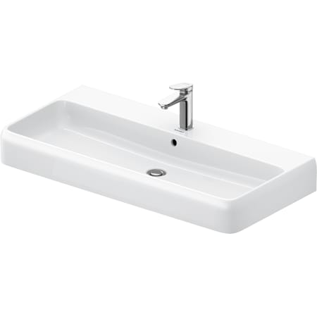 Duravit Qatego 19" Ceramic Vanity Top White High Gloss