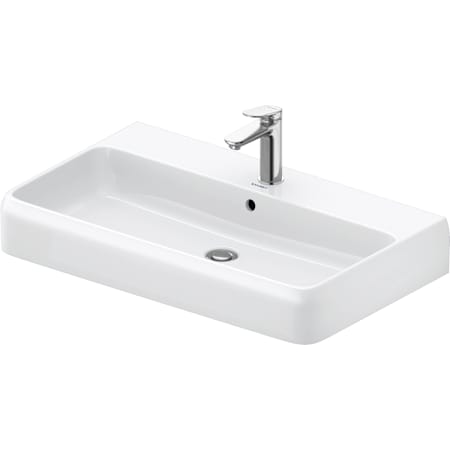 Duravit Qatego 19" Ceramic Vanity Top White High Gloss