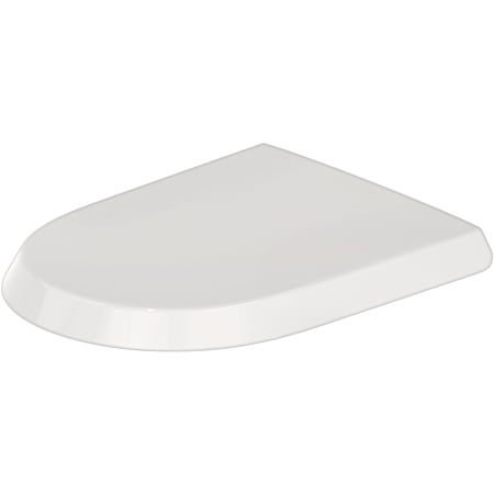 Duravit Qatego Elongated Toilet SeatQuick Release White High Gloss