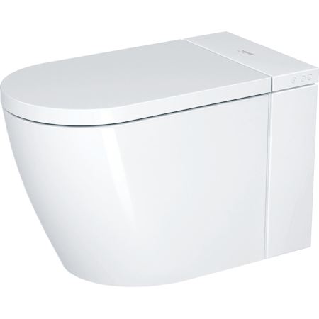 Duravit SensoWash I by Philippe Starck 0.8 / 1.06 GPF Dual Flush Elongated Toilet White
