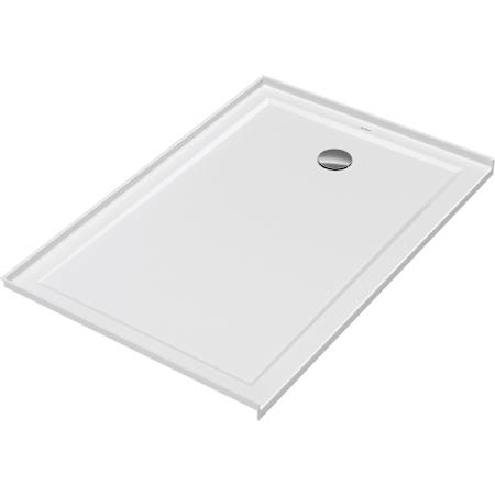 Duravit Architec 54" x 36" Rectangular Shower Base with Single Threshold and Right Drain White