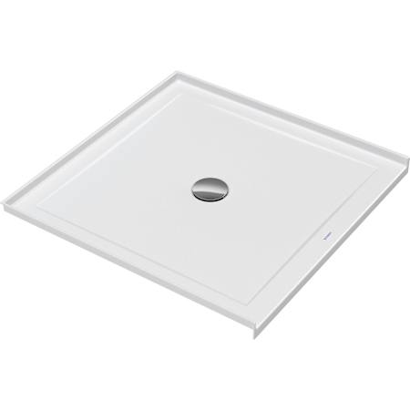 Duravit Architec 36" x 36" Square Shower Base with Single Threshold and Center Drain White