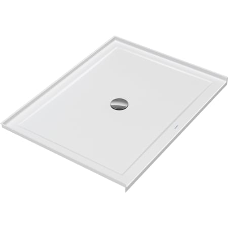 Duravit Architec 48" x 36" Rectangular Shower Base with Single Threshold and Center Drain White