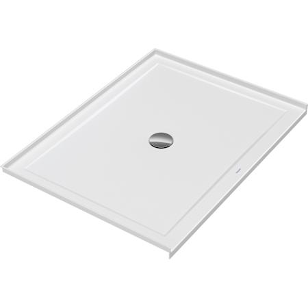 Duravit Architec 48" x 36" Rectangular Shower Base with Single Threshold and Center Drain White