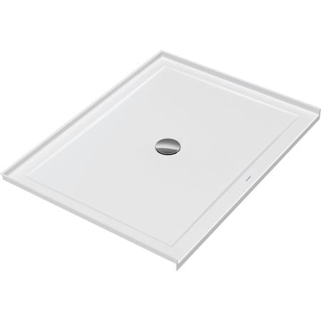 Duravit Architec 48" x 36" Rectangular Shower Base with Single Threshold and Center Drain White