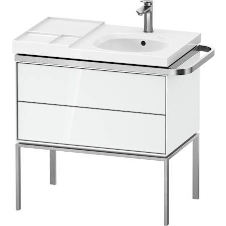Duravit Aurena 31" Single Wall Mounted Vanity Cabinet - Less Vanity Top High Gloss White