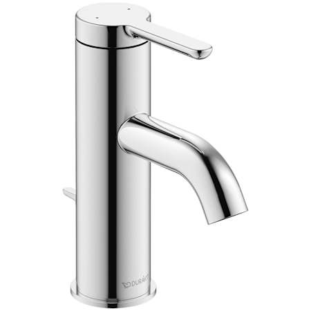 Duravit C.1 - 1.2 GPM Single Hole Bathroom Faucet with Pop-Up Drain Assembly Chrome