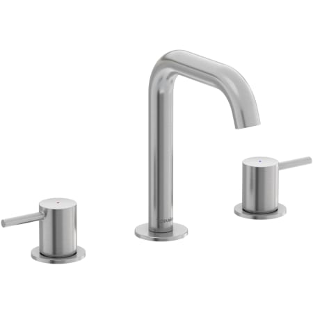 Duravit DuraCircle 1.2 GPM Widespread Bathroom Faucet with Pop-Up Drain Assembly Brushed Nickel