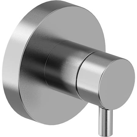 Duravit DuraCircle Single Handle 2 Function Diverter Valve Trim - Less Valve Brushed Nickel