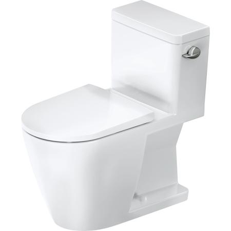 Duravit D-Neo 1.28 GPF One Piece Elongated Toilet with Right Hand Lever - Seat Included White