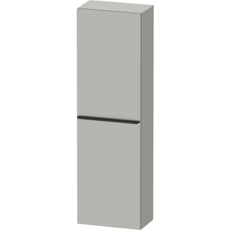 Duravit D-Neo 52" Engineered Wood Wall Mounted Linen Tower Matte Concrete Gray