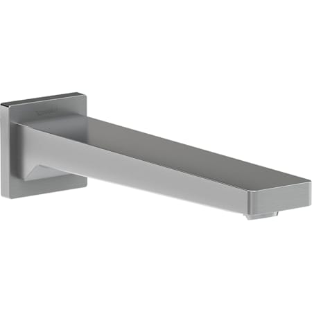 Duravit DuraSquare 7-1/2" Tub Spout Brushed Nickel