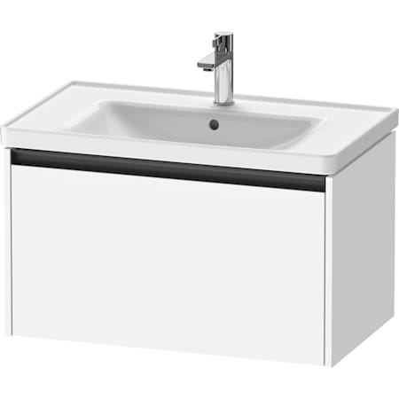 Duravit Ketho.2 31" Single Wall Mounted Vanity Cabinet - Less Vanity Top Matte White