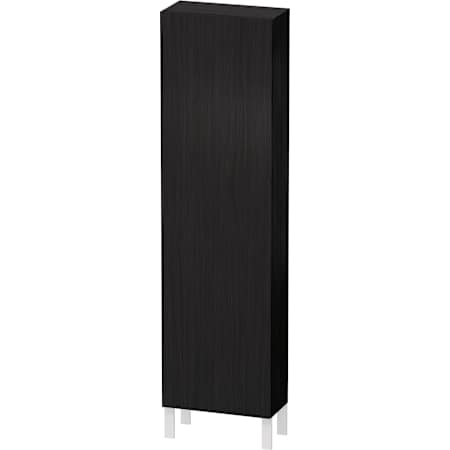 Duravit L-Cube 69-1/4" Engineered Wood Wall Mounted Linen Tower Black Oak