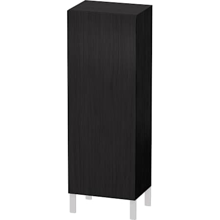 Duravit L-Cube 52" Engineered Wood Wall Mounted Linen Tower Black Oak
