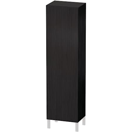 Duravit L-Cube 69-1/4" Engineered Wood Wall Mounted Linen Tower Black Oak