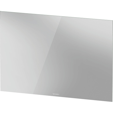 Duravit Light and Mirror 39-5/16"W x 27-1/2"H Rectangular Flat Frameless Wall Mounted Bathroom Mirror with LED Lighting White