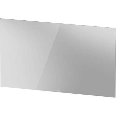 Duravit Light and Mirror 47-1/4"W x 27-1/2"H Rectangular Flat Frameless Wall Mounted Bathroom Mirror with LED Lighting White
