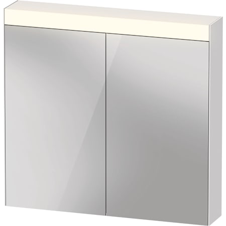 Duravit Light & Mirror 31-7/8" x 29-7/8" Lighted Framed Double Door Medicine Cabinet N/A