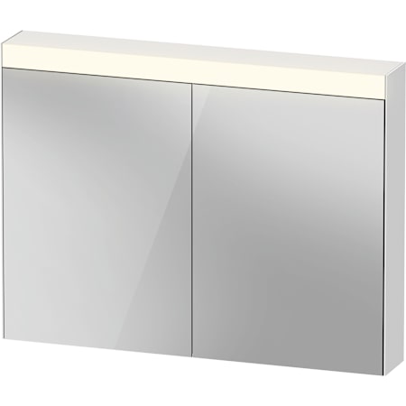 Duravit Light & Mirror 39-3/4" x 29-7/8" Lighted Framed Double Door Medicine Cabinet N/A