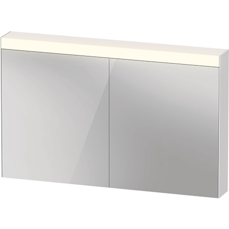 Duravit Light & Mirror 47-5/8" x 29-7/8" Lighted Framed Double Door Medicine Cabinet N/A