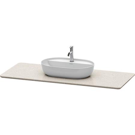 Duravit Luv 23" Quartz Vanity Top Sand