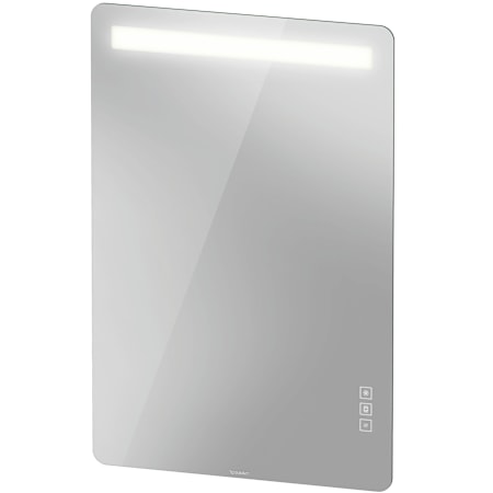 Duravit Luv 31-1/2"W x 47-1/4"H Rectangular Flat Frameless Wall Mounted Bathroom Mirror with LED Lighting White