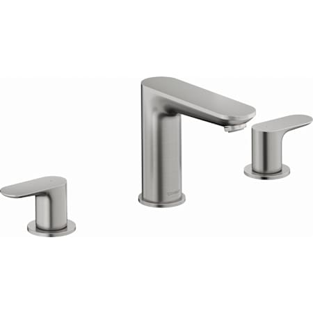 Duravit Duravit No.1 1.2 GPM Widespread Bathroom Faucet Brushed Nickel