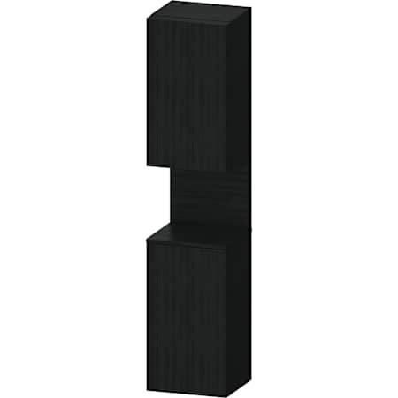 Duravit Qatego 69-1/4" Engineered Wood Wall Mounted Linen Tower Black Oak