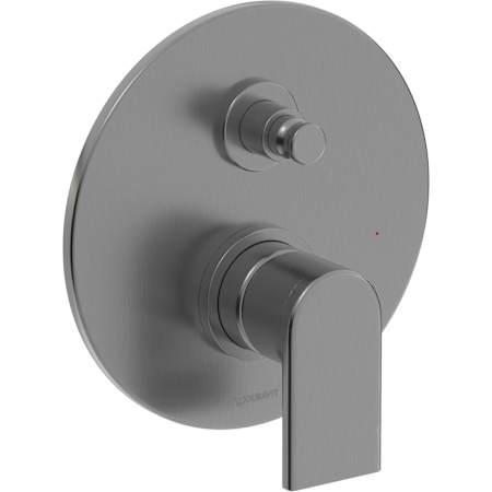 Duravit Tulum by Starck Two Function Pressure Balanced Valve Trim Only with Single Lever Handle and Integrated Diverter - Less Rough In Brushed Nickel