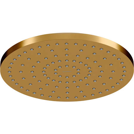 Duravit DuraShower 1.75 GPM Single Function Rain Shower Head Brushed Gold