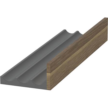 Duravit 4 1/4" x 14 5/8" Drawer Organizer American Walnut