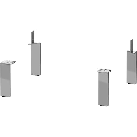 Duravit Universal Accent Leg, Includes Four Legs Chrome