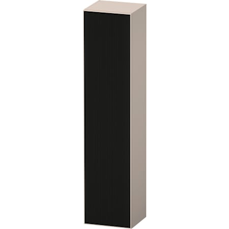Duravit Zencha 69-1/4" Engineered Wood Wall Mounted Linen Tower Black Line Structure