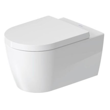 Duravit Dual Flush Elongated 1.28 GPF Toilet Bowl with HygieneGlaze White