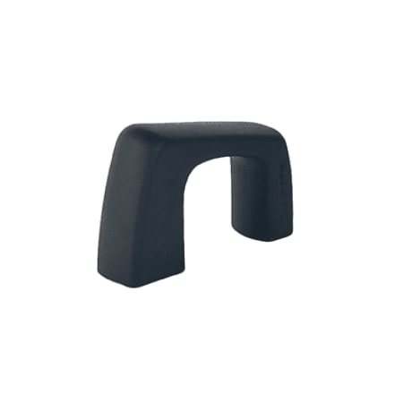 Du Verre Rise 1-1/2" Center to Center Retro Modern Sleek Offset Cabinet Handle / Drawer Pull Black Matte