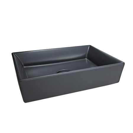 DXV Pop 22" Rectangular Fireclay Vessel Bathroom Sink Chenille Gray
