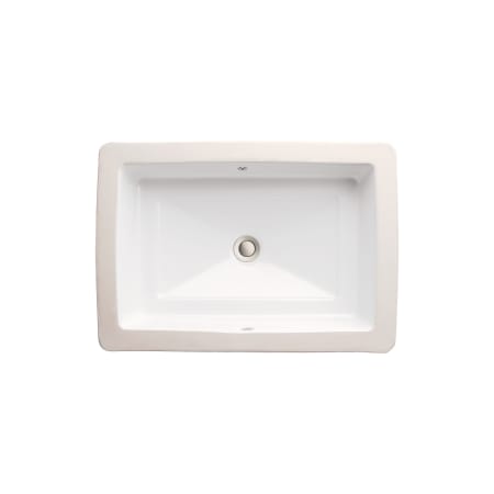 DXV Pop 18" Rectangular Vitreous China Undermount Bathroom Sink Canvas White