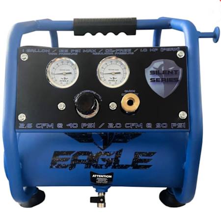 Eagle 1 HP 1 Gal 125 Max PSI Single-Stage Portable Electric (115 Volt) Reciprocating Air Compressor N/A