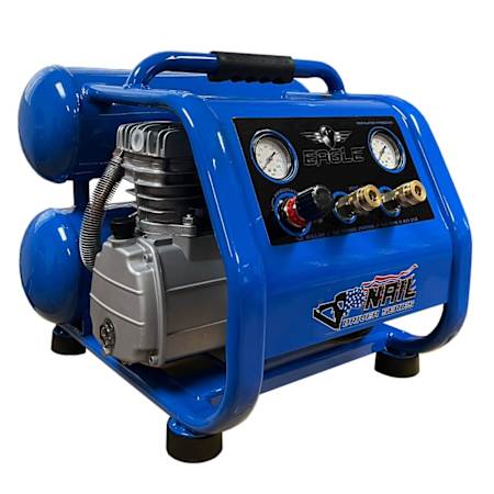 Eagle 2 HP 4.2 Gal 125 Max PSI Single-Stage Portable Electric (110 Volt) Reciprocating Air Compressor N/A