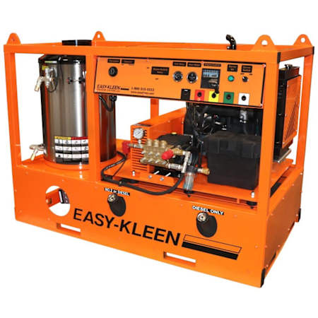 Easy-Kleen 3500 PSI 8 GPM Diesel Powered Hot Water Pressure Washer Kohler Engine N/A