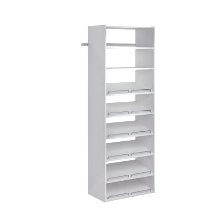 Easy Track 25-1/8 Inch Wide Shoe Tower Kit White