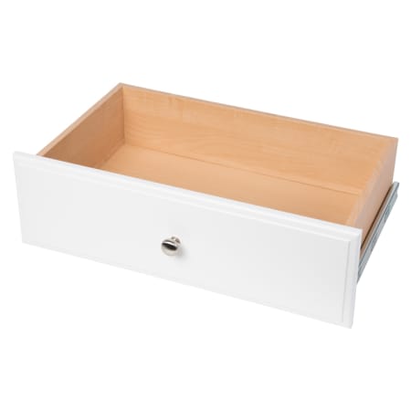 Easy Track 8 Inch Tall Deluxe Drawer for Easy Track Closet System White