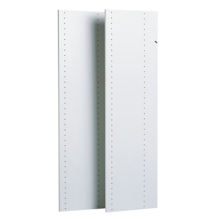 Easy Track 72 Inch Vertical Panel for Easy Track Closet System - 2 Pack White