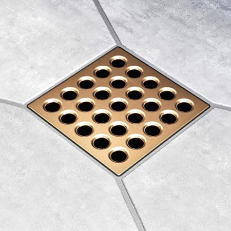 Ebbe America PRO Drain Cover - Brushed Bronze Brushed Bronze