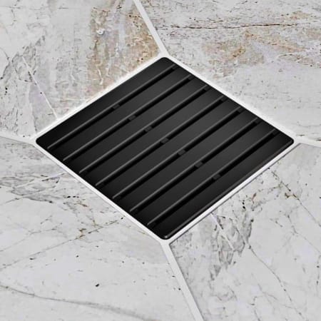 Ebbe America PARALLEL - Matte Black - Unique Drain Cover Matte Black